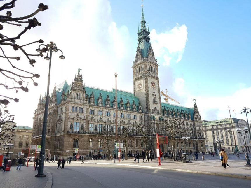 foto Rathaus Hamburg
